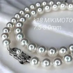 MAHALO様 専用 エトレンヌ K18. ミキモトネックレス＆イヤリング