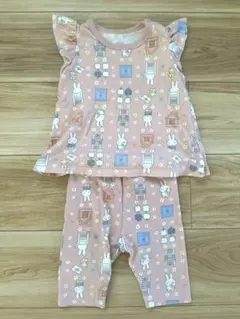 UNIQLO ベビーセットアップ　ミッフィー柄