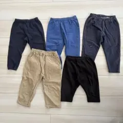 【まとめ売り5点セット】90サイズ　レギンス　ズボン　ユニクロ