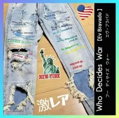 Who Decides War 【 Ev Bravado 】　ダメージ デニムのサムネイル