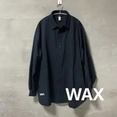 WAX thm/長袖シャツジャケット/TOOL POKET JACKET Lサイ