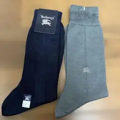 未使用！ Burberrys バーバリー　ビジネスソックス　2点セット　靴下