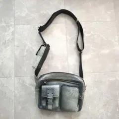 エポカウォモ 限定生産　型押し　ボディバッグ　牛革　日本製　レザー