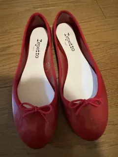 Repetto レペット サンドリオン エナメル レインシューズ 赤のサムネイル