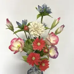 樹脂粘土　お彼岸花　ハンドメイド