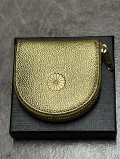 皇居　小銭入れ 財布 牛革　金・銀 セット 新品・未使用 皇居 財布 コインケース 小銭入れ 金銀 シルバー ゴールド