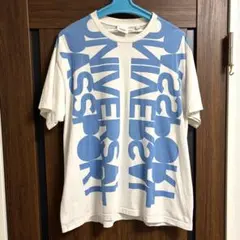 BURBERRY ユニバーサルパスポート Tシャツ 白 ブルー Mのサムネイル