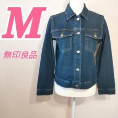 無印良品 MUJI Gジャン M デニムブルー デニムジャケット カジュアル