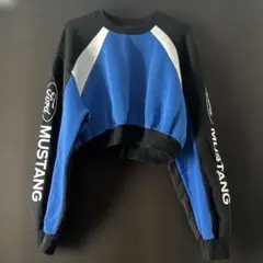 ZARA Ford Mustang クロップドトレーナー