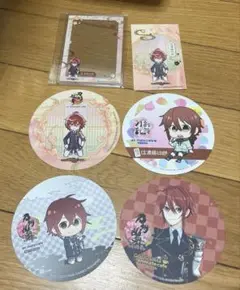 刀剣乱舞 アニカフェ コースター 硬化ケース 箔押しカード 信濃 セット