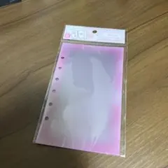 とうめいシールシート ピンク ボンボンドロップシール