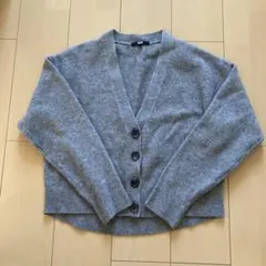 UNIQLO スフレヤーンＶネックショートカーディガン