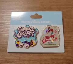 ピンバッジ　サマークールオフ　ディズニー　ミセス