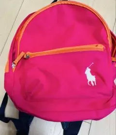 POLORALPHLAUREN ポロラルフローレン バックパック ピンクリュック