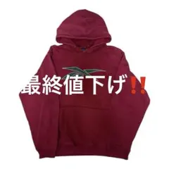 00s Reebok パーカー フーディ wine red デカロゴ