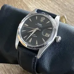 TUDOR チュードル 2462 黒文字盤 ロレックスメタルバンド付き デカバラのサムネイル