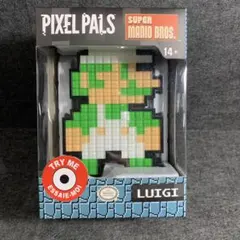 ルイージ PIXEL PALS フィギュア 光るLEDライト付