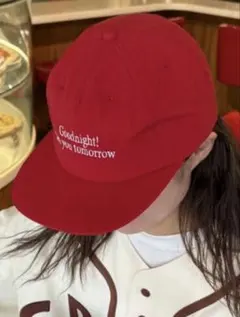 CIAOPANIC TYPY 《UNISEX 》ナイロンロゴキャップ 赤