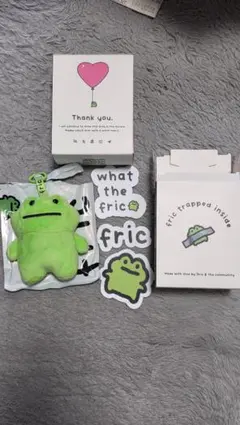 fric ぬいぐるみ カエル かえる ステッカー - メルカリ