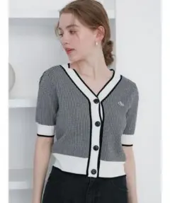CALNAMUR パレットロゴカーディガン　新品未使用品のサムネイル