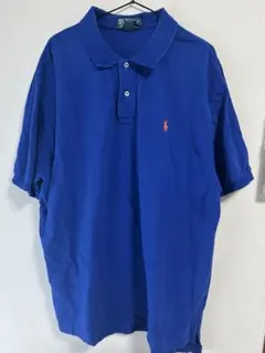 Polo by Ralph Lauren ポロシャツ XXL 青(古着)