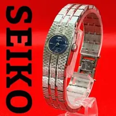良品 SEIKO セイコー 手巻き 17石 シルバー レディース 腕時計 稼働品のサムネイル