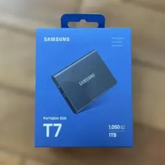 SAMSUNG Portable SSD T7 1TBのサムネイル