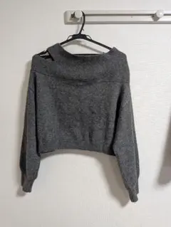 cocodealグレー ニットセーター Mサイズ