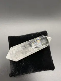 水晶 ポリッシュ ダブルポイント レインボー No.116