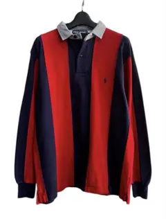 拉爾夫勞倫 POLO SPORT 條紋POLO衫 Y2K 古著