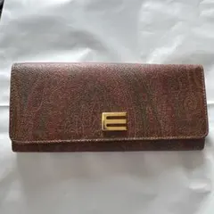 美品 エトロ 長財布 ペイズリー柄のサムネイル