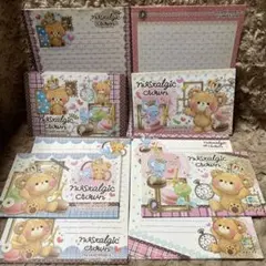 【平成レトロ】可愛いクマ★レターセット