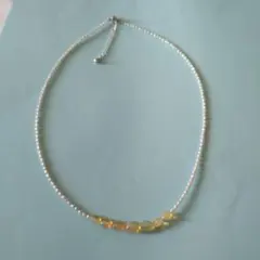 天然石のネックレス