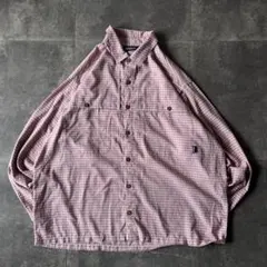 00s Patagonia アウトドアシャツ 赤 2XL A780 チェックのサムネイル
