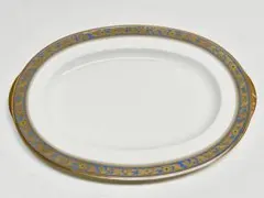 ノリタケ フィッツジェラルド オーバルプラッター - メルカリ