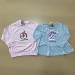 新品未使用品　アンパンマン　ロンT・スエット2点セット