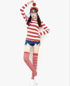 ウォーリーを探せ コスプレ衣装4点セット