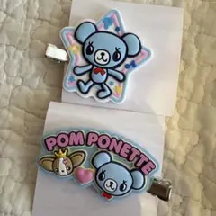 ナルミヤキャラクターズ ラバークリップつきグミ　ポンポネット