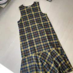 ハニーズ✴︎チェックマーメイドジャンパースカート✴︎Ｌサイズ