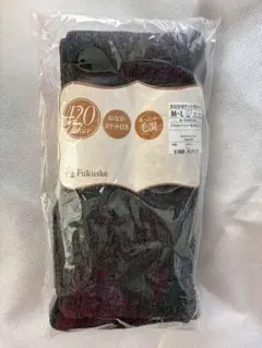 Fukuske 420デニール 毛混タイツ M-L フクスケ　お腹ポケット付き
