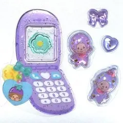 うるちゅるポップシール　モンチッチ　平成ハッピーフォン　携帯　正規品