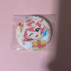 アイプリワールド　ひみつのアイプリ　おとめ　缶バッジ