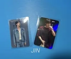 BTS JIN 両面ホログラムフォトカード2点セット