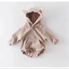 韓国子供服 くまロンパース 90サイズ