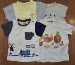 コンビミニ トーマス はらぺこあおむし 半袖Tシャツ 4枚