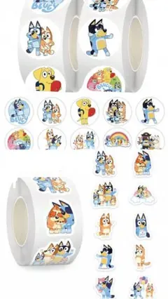 ブルーイ　ロールシールカット売り