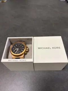 【美品・電池切れ】マイケルコース 腕時計 MK-6580 付属品完備（箱・コマ） 美品・電池切れ】マイケルコース 腕時計 MK-6580 付属品完備（箱・コマ