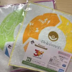 ポケモン 一番くじ 30周年 ハンドタオル 2枚セット