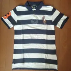 Polo by Ralph Lauren ストライプポロシャツ M（12/14）