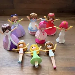 リカちゃん9体セット 多色 ドレススタイル　マクドナルドハッピーセット